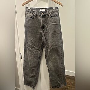 Zara wide leg relaxed 90s style jeans